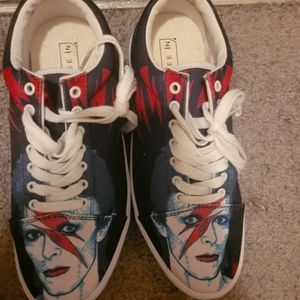 Custom Bowie shoes